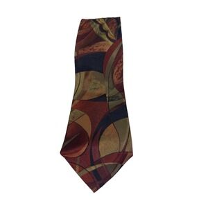Gary Michael's Clothiers Abstract 100% Silk Tie Made In USA Vintage